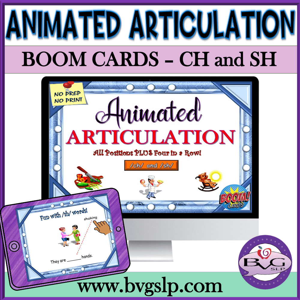 Animated Articulation CH and SH