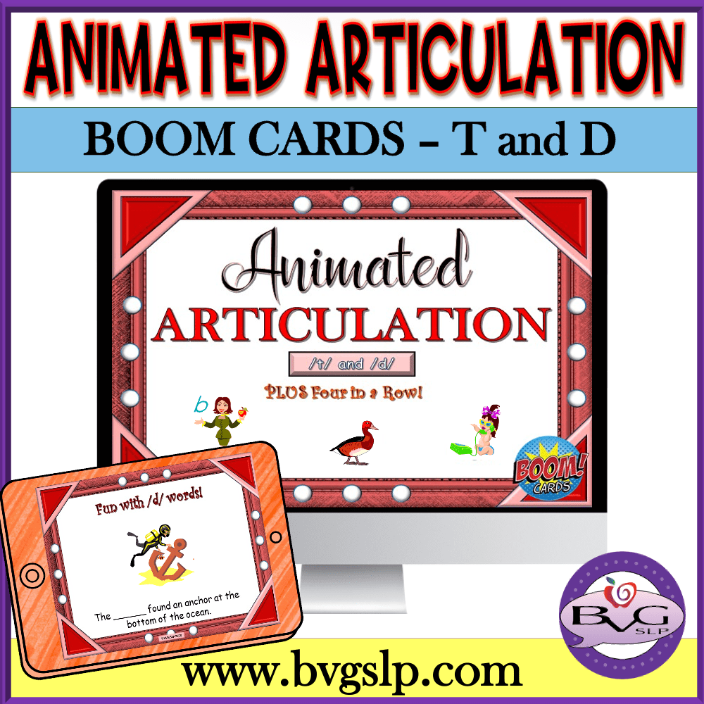 Animated Articulation T and D