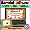Animated Halloween Fun with Language BOOM CARDS