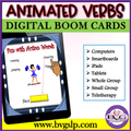 Animated Vocabulary VERBS Boom Cards