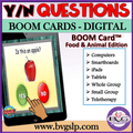 Answering Yes No Questions EVERGREEN Boom Cards