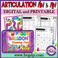 Articulation B and P - Balloon Popping Fun