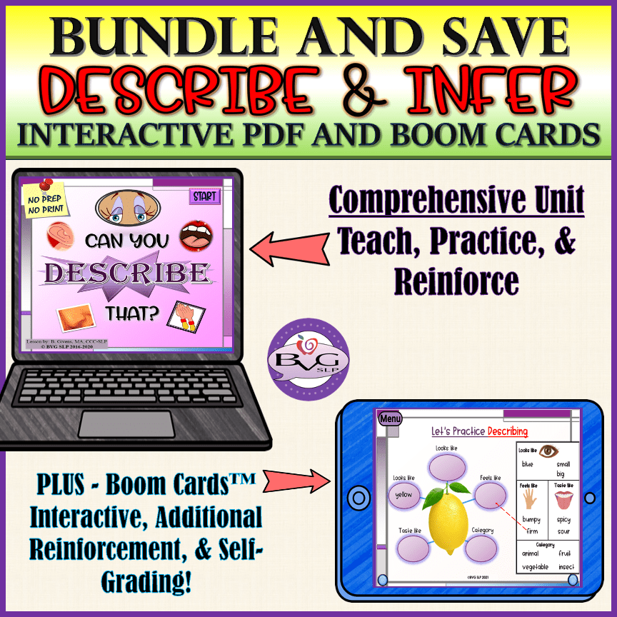 BVG SLP Describing and Infer BUNDLE