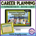 Career Planning Comprehension Boom Cards Medical