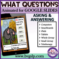 Animated WHAT Questions for Google Slides