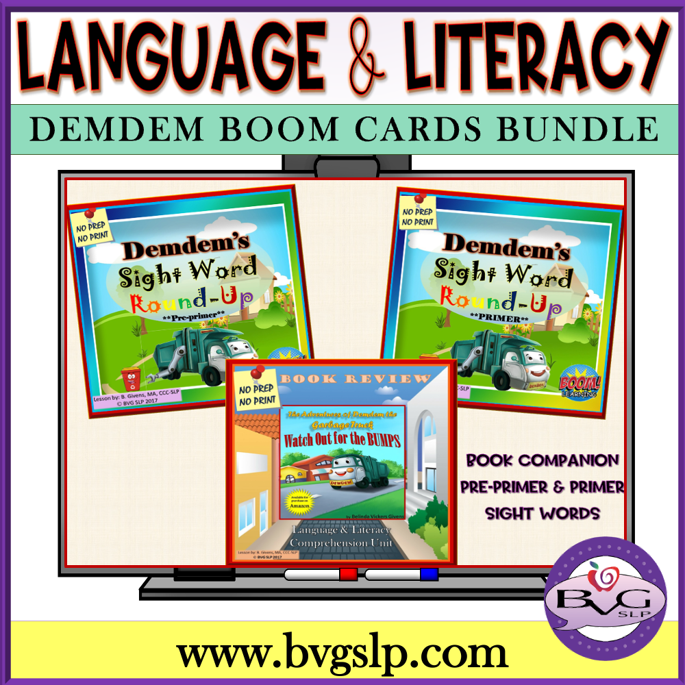 Demdem Comprehension and Sight Word BUNDLE