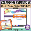 Digital Expanding Sentences