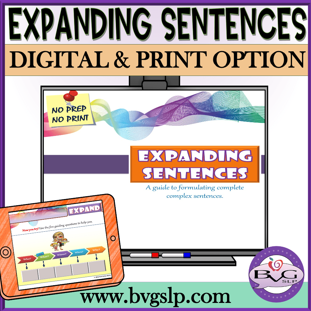 Digital Expanding Sentences