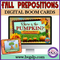 Fall Prepositions & Following Directions - BOOM CARDS