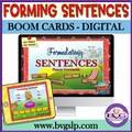Formulating Sentences BOOM CARDS