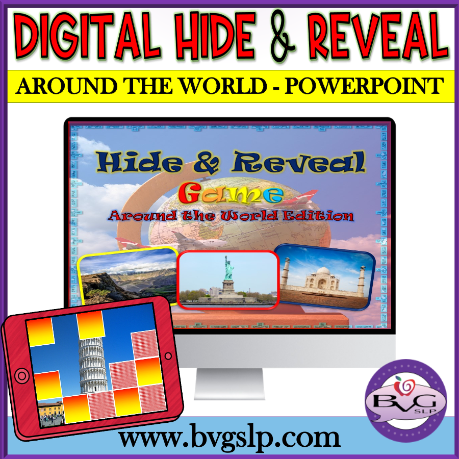 Hide and Reveal Around the World PPT