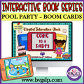 Interactive Book Pool Party Boom Cards