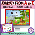 BVG SLP Journey A to Z BOOM CARDS