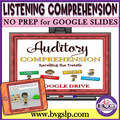 Listening Comprehension for Google Slides