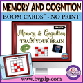 Memory and Cognition Boom Cards