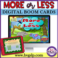 Digital More or Less Boom Cards