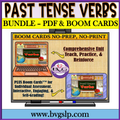 Digital Past Tense Verbs BUNDLE