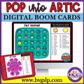 Pop into Articulation Boom Cards Lesson