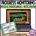 Progress Monitoring Data Collection RTI MTSS