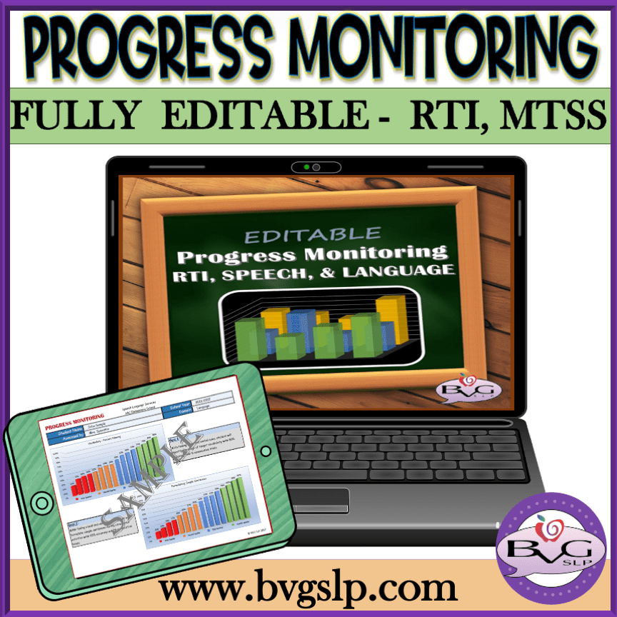 Progress Monitoring Data Collection RTI MTSS