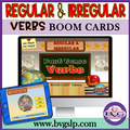 Regular and Irregular Verbs BOOM CARDS