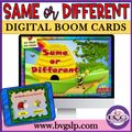 Digital Same or Different Boom Cards