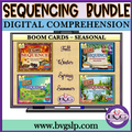 Sequencing Bundle Seasonal BOOM CARDS