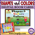 Digital Shapes and Colors Galore Boom Cards