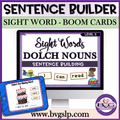 Sight Word Sentence Builder Level 3 BOOM Cards