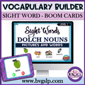 Sight Words Vocabulary Builder Level 1 Boom Cards