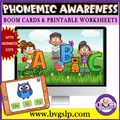 Phonemic Awareness BOOM CARDS and Worksheets