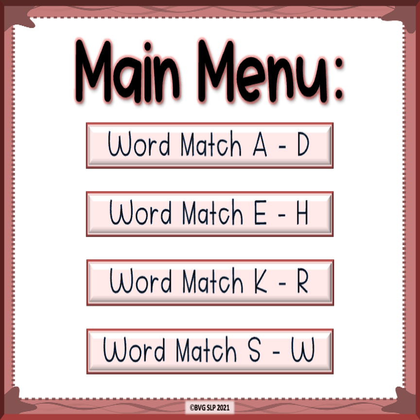 Preview of Sight Words Dolch Nouns Boom Cards Level 2