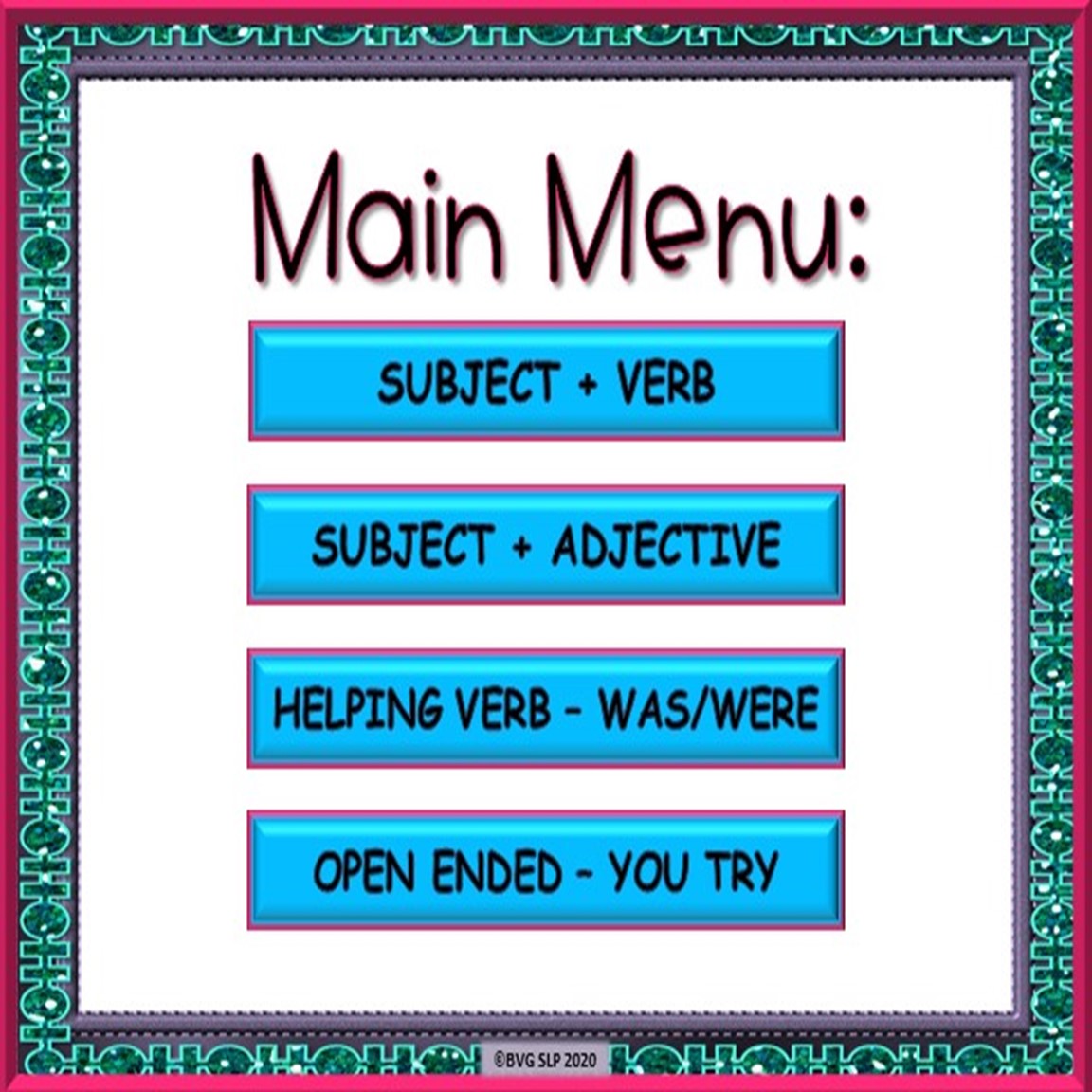 Preview of Forming Simple Sentences PART 2 Boom Cards