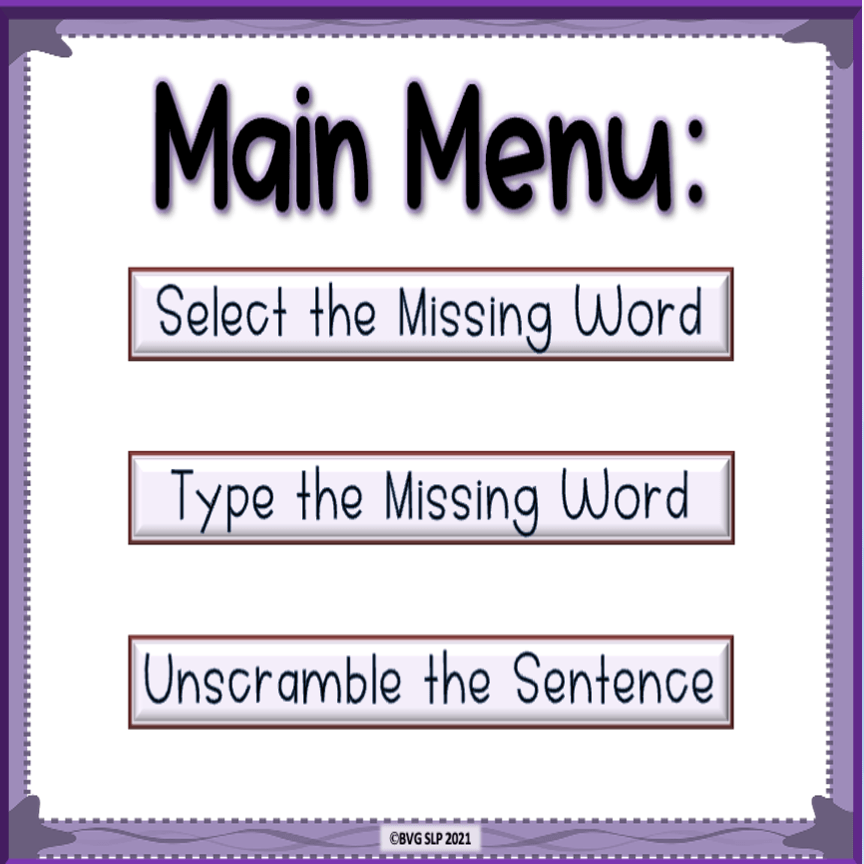 Preview of Sight Words Dolch Nouns Boom Cards Level 3