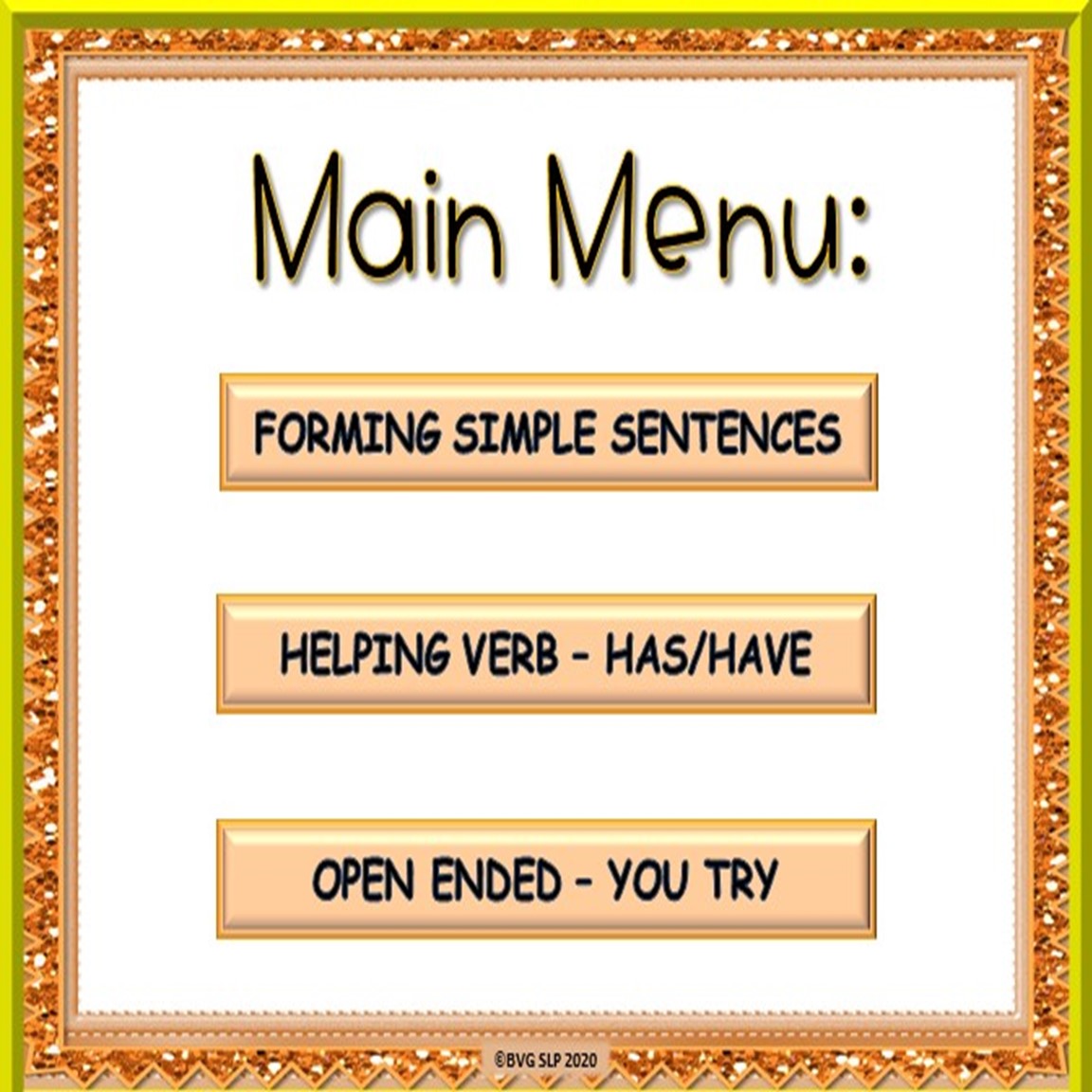 Preview of Forming Simple Sentences PART 3 Boom Cards