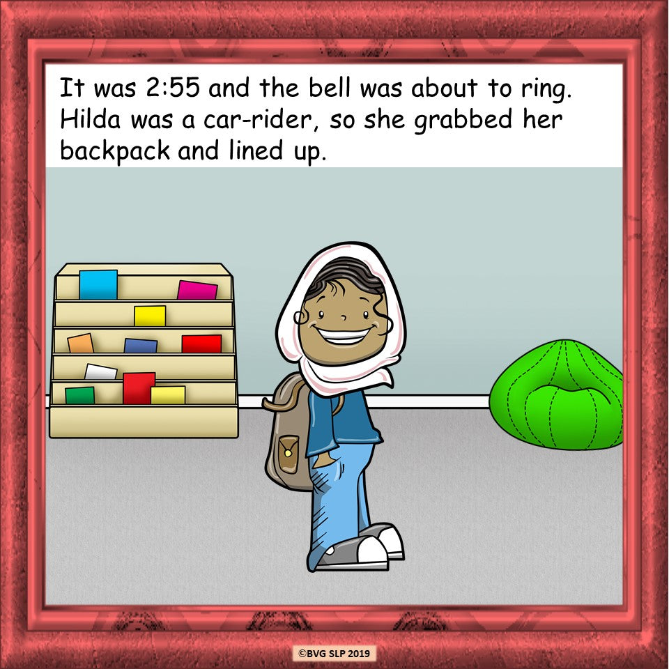 Additional preview of Auditory Comprehension for Google Slides