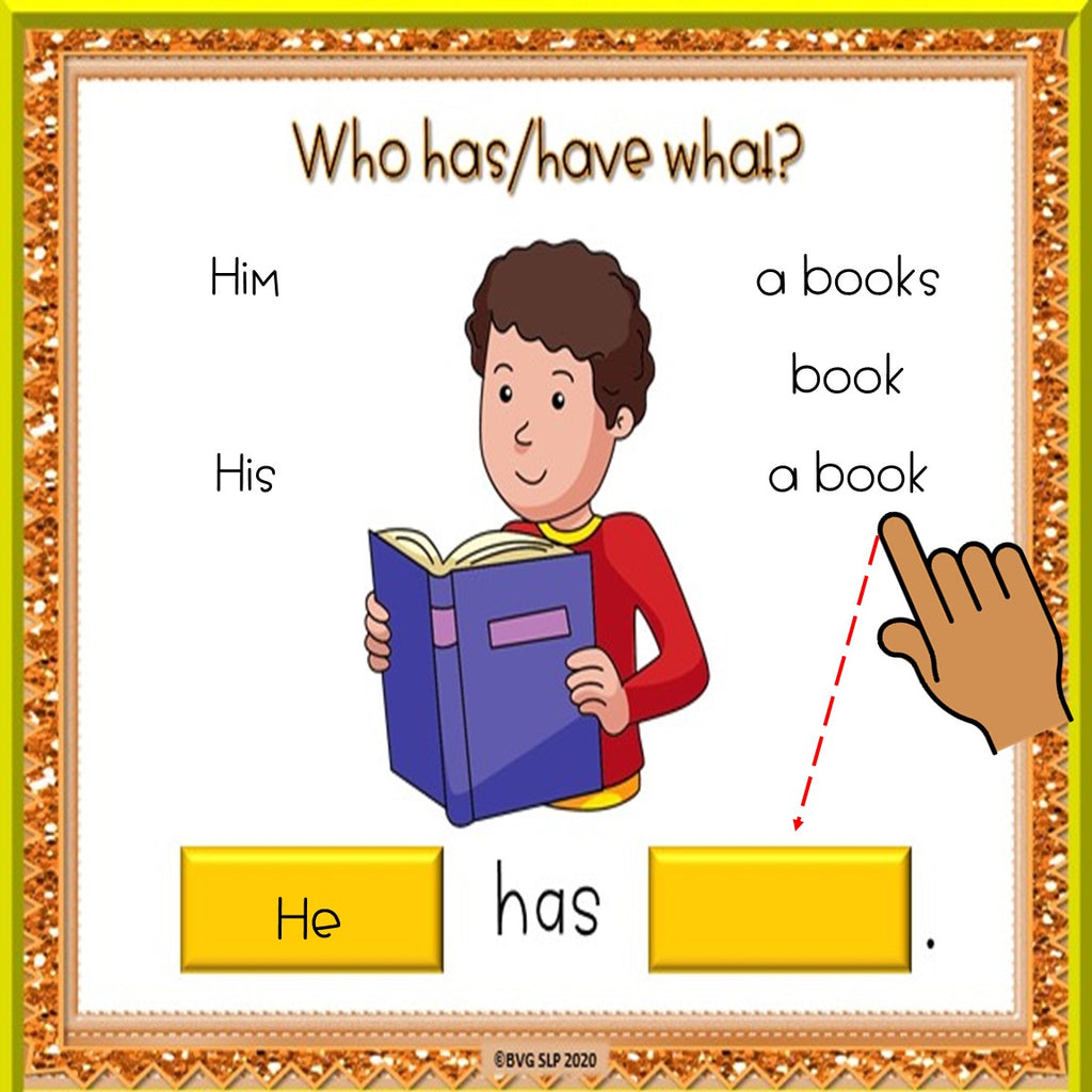 Another Forming Simple Sentences PART 3 Boom Cards preview
