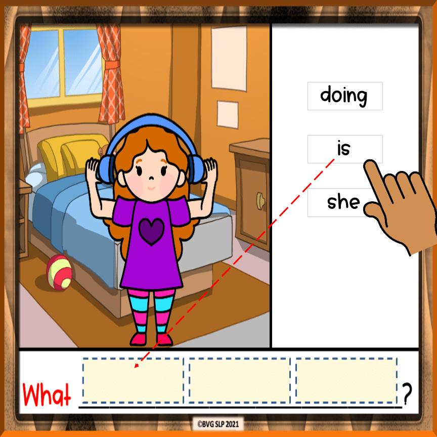 Another Animated WHAT Questions for Google Slides preview
