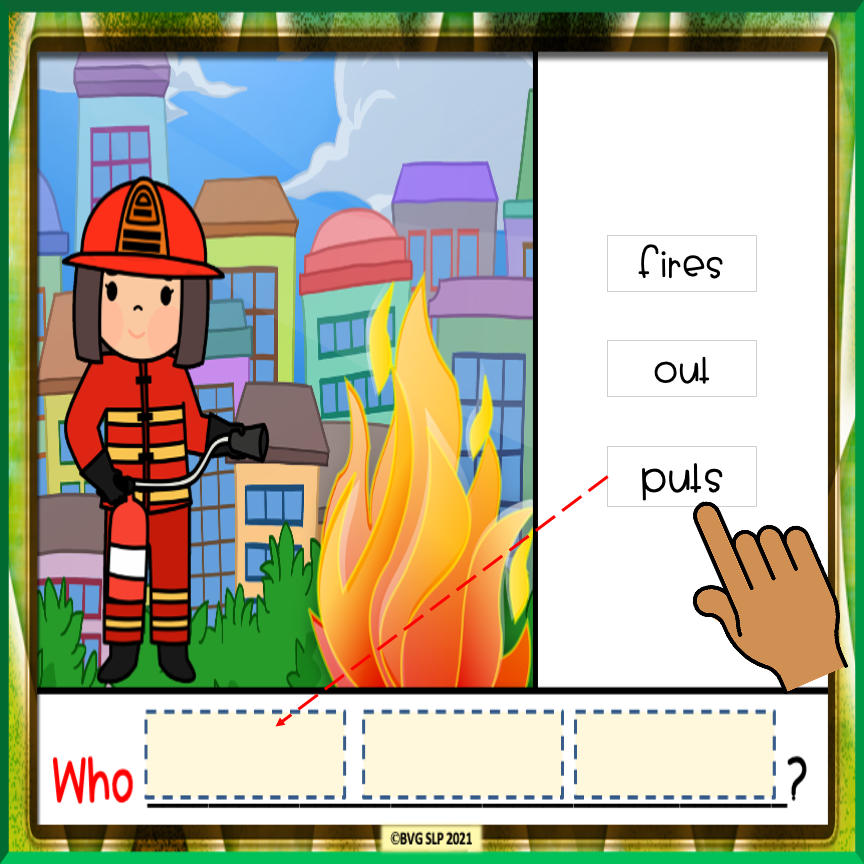 Another Animated WHO Questions for Google Slides preview
