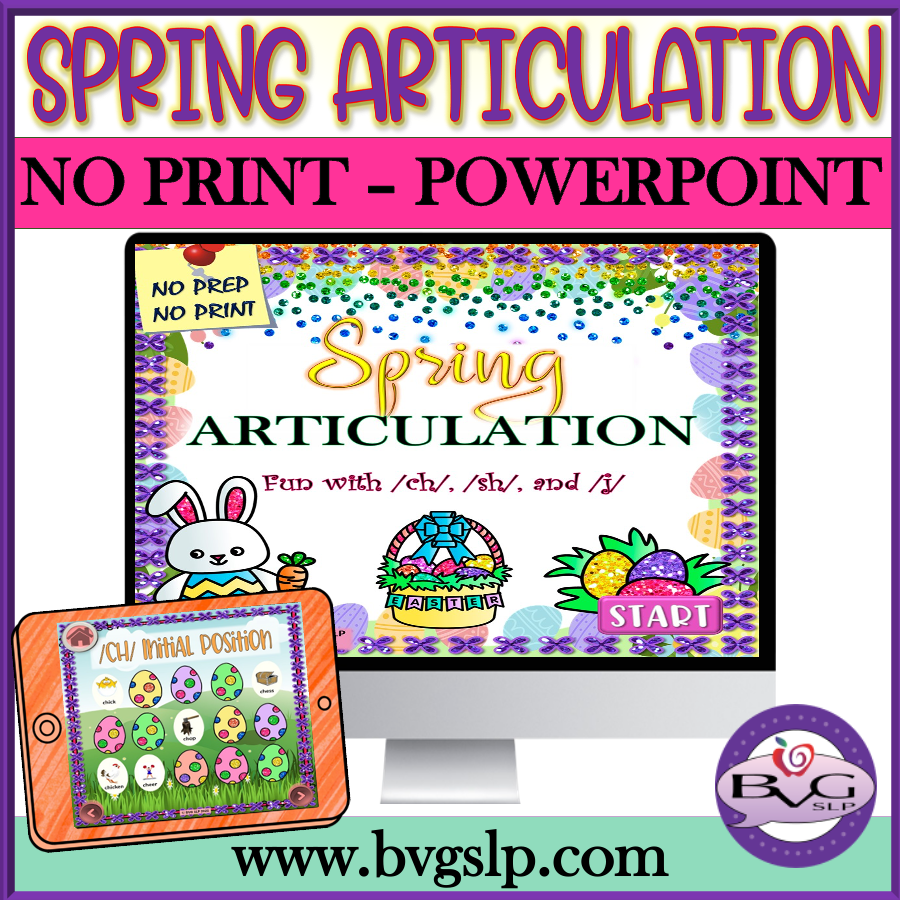 Digital Spring Articulation CH, SH, J