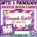Sound Sort F and V Boom Cards