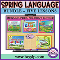 Digital Spring Language and Literacy BUNDLE