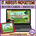 St Patricks Prepositions BOOM Cards