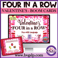 Valentines Four in a Row BOOM CARDS